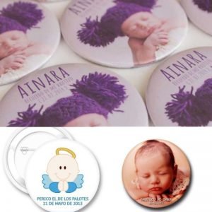 chapas bautizo personalizadas