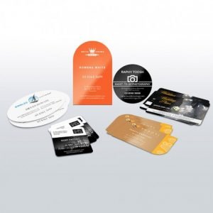 tarjetas visita troqueladas varias formas
