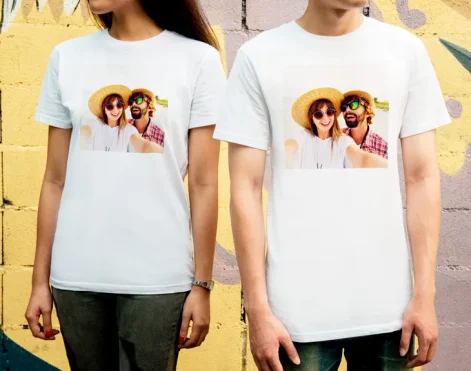 camisetas personalizadas con foto para parejas