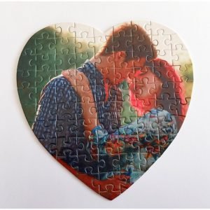 puzzle con forma de corazón