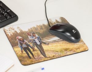 Alfombrillas para mouse con fotografía familiar